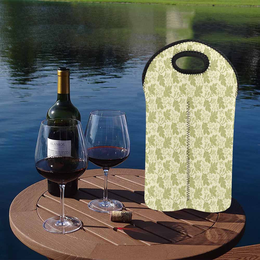 2 Bottle General Victorian wine bag, Design 06