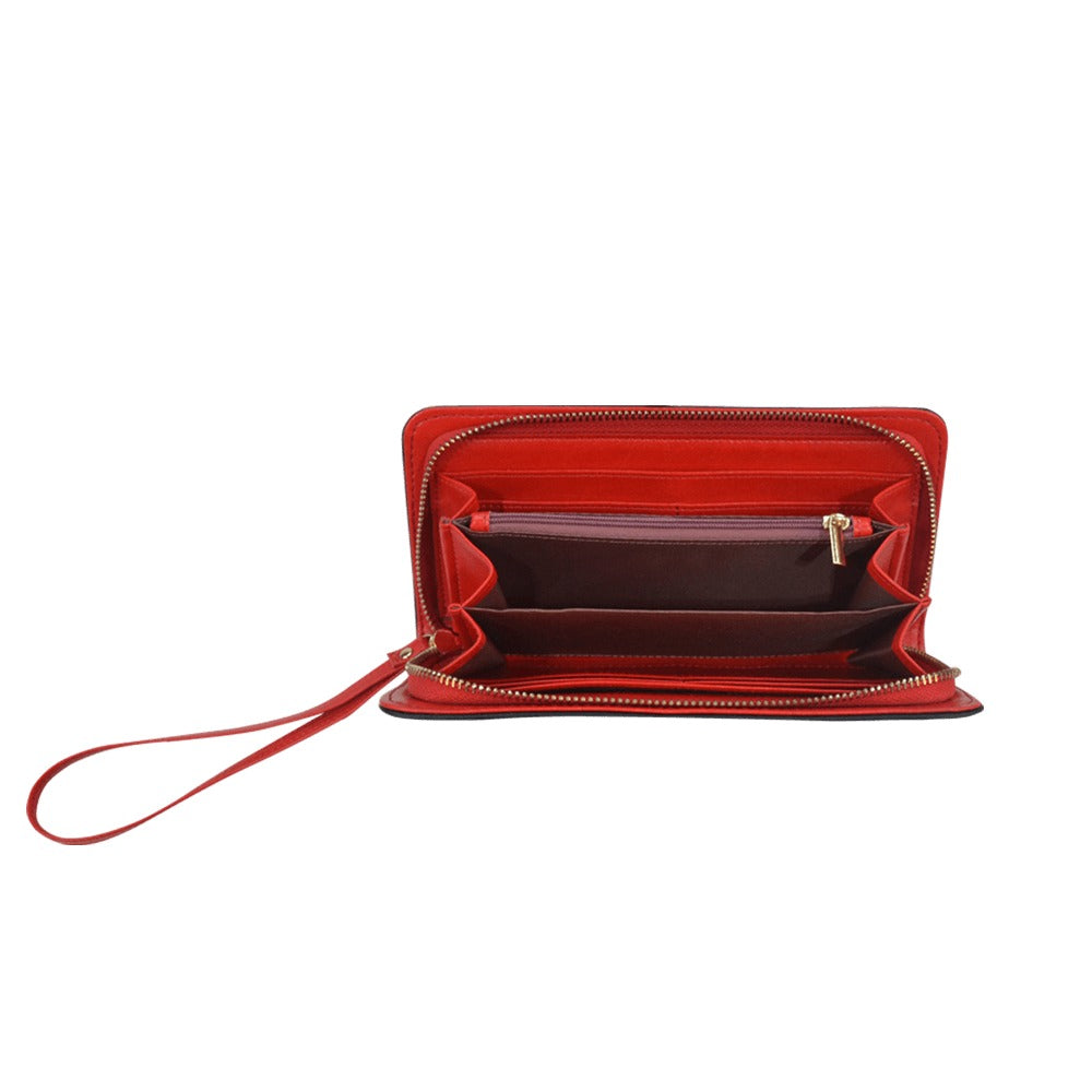 Victorian lace wallet, purse, Card, black, or reddish brown design 11