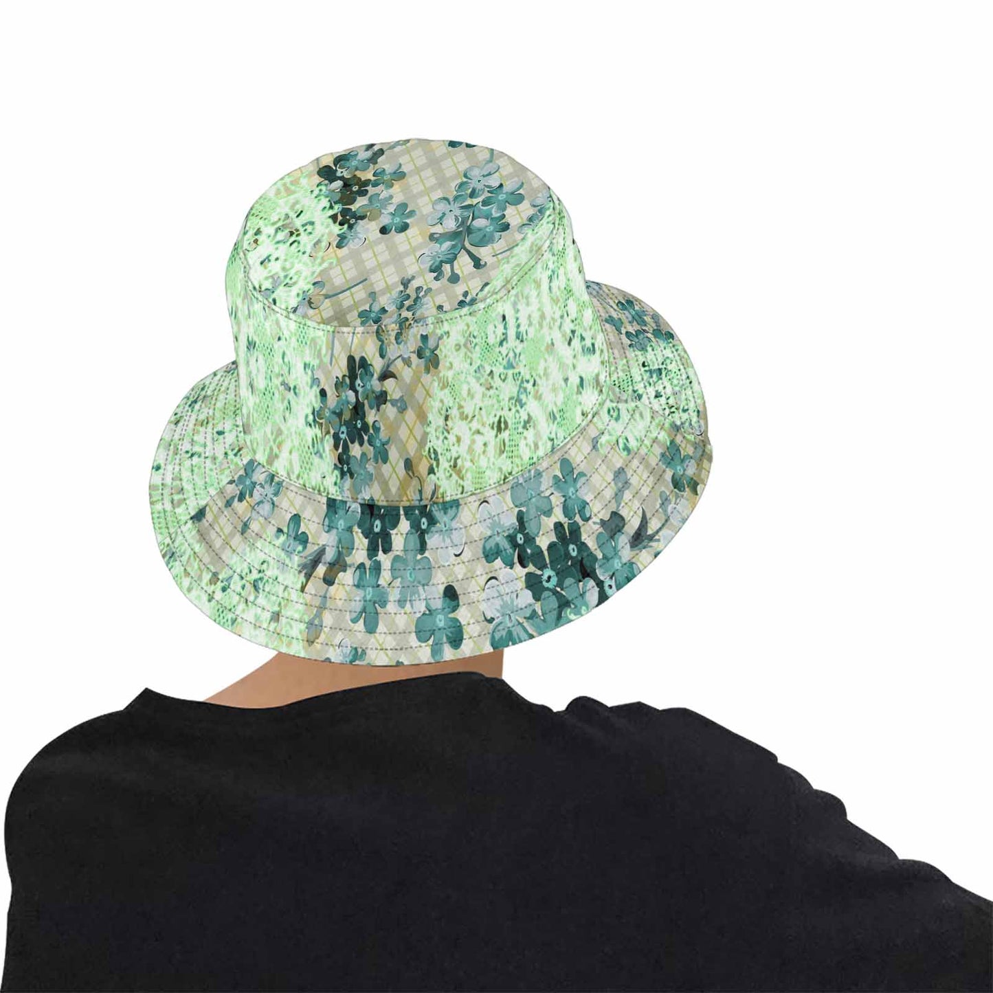 Victorian lace Bucket Hat, outdoors hat, design 53