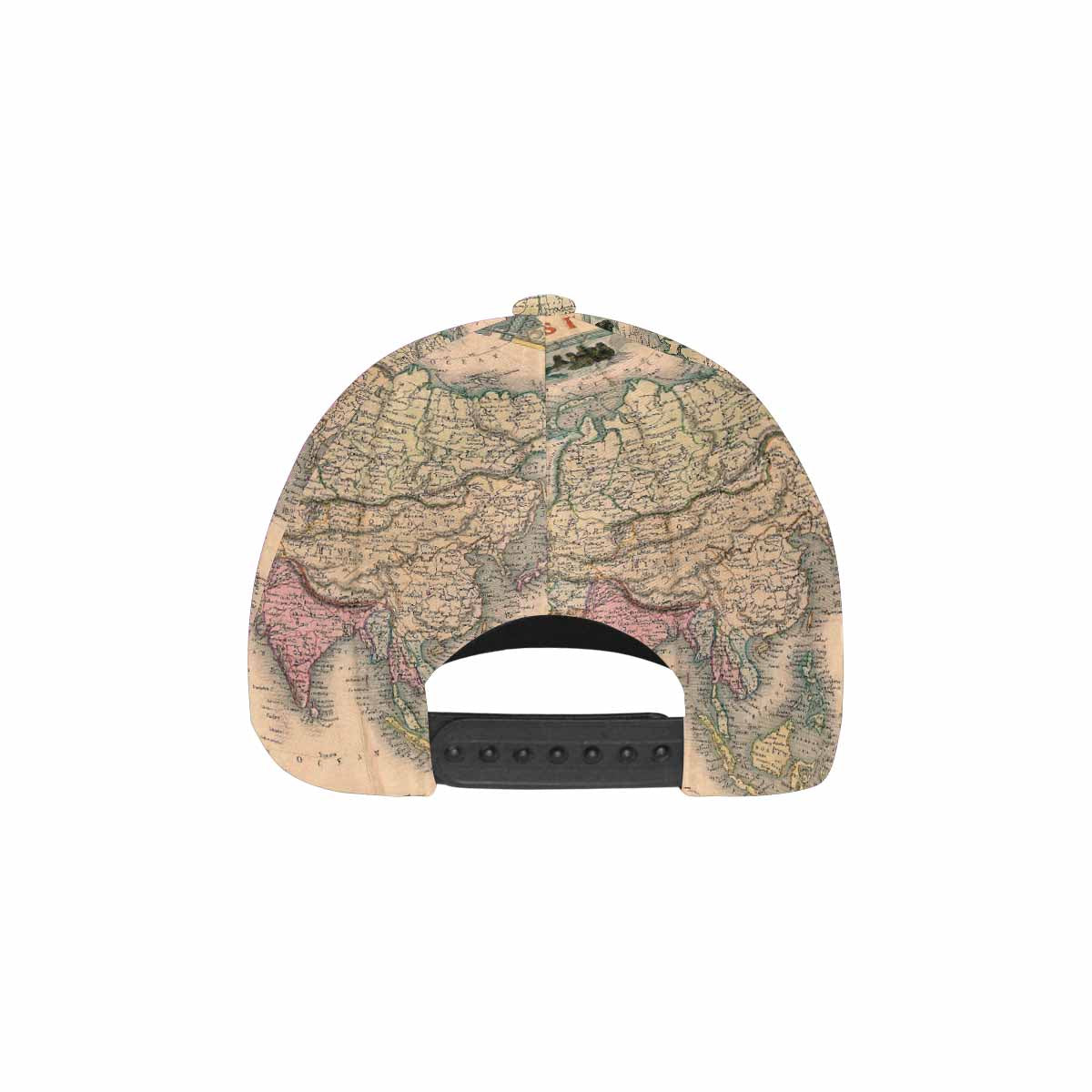 Antique Map design dad cap, trucker hat, Design 37