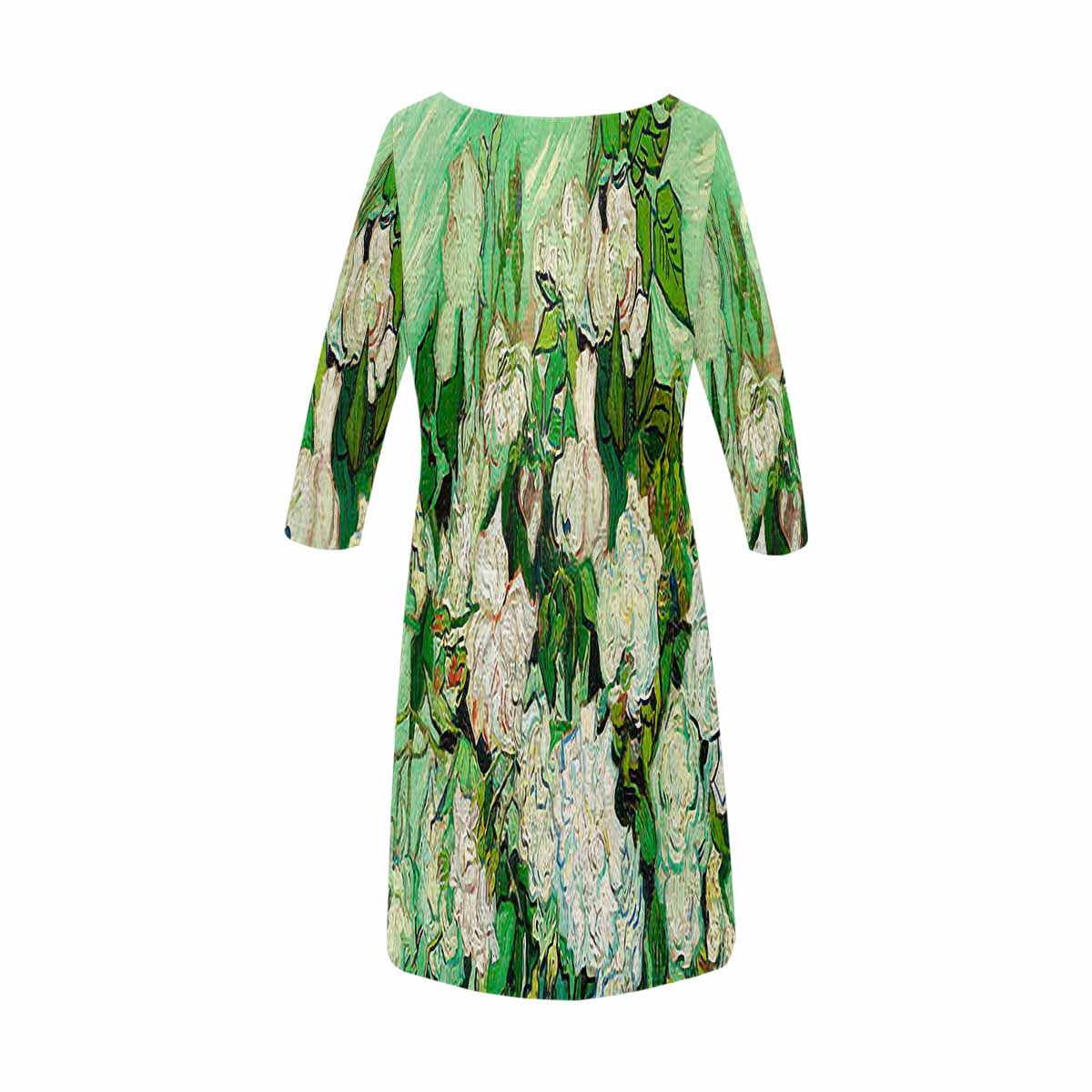 Vintage floral loose dress, model D29532 Design 45