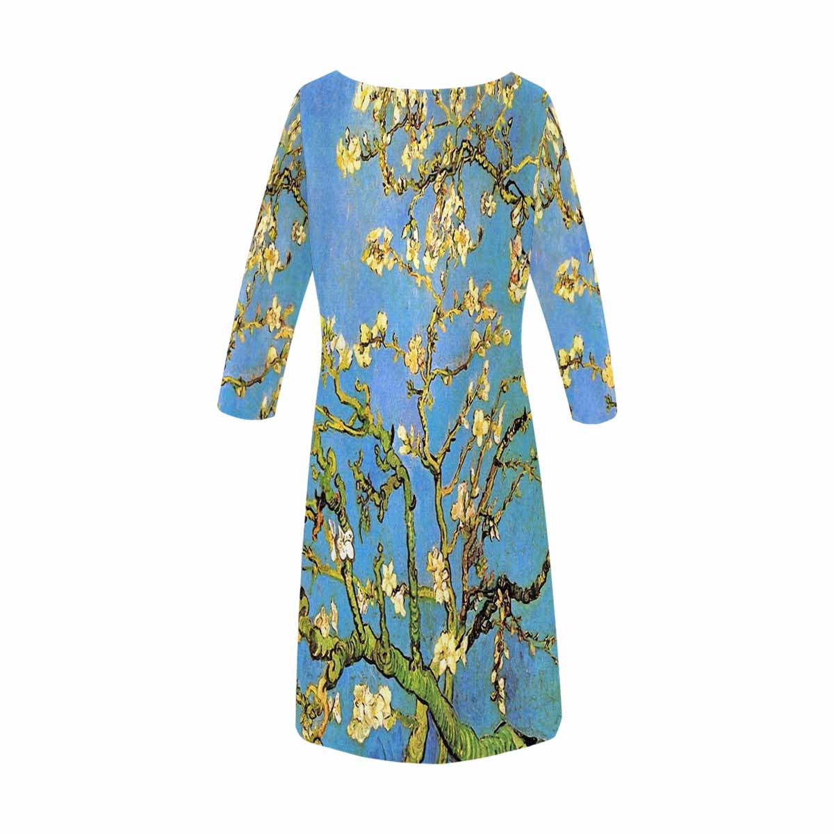 Vintage floral loose dress, model D29532 Design 20