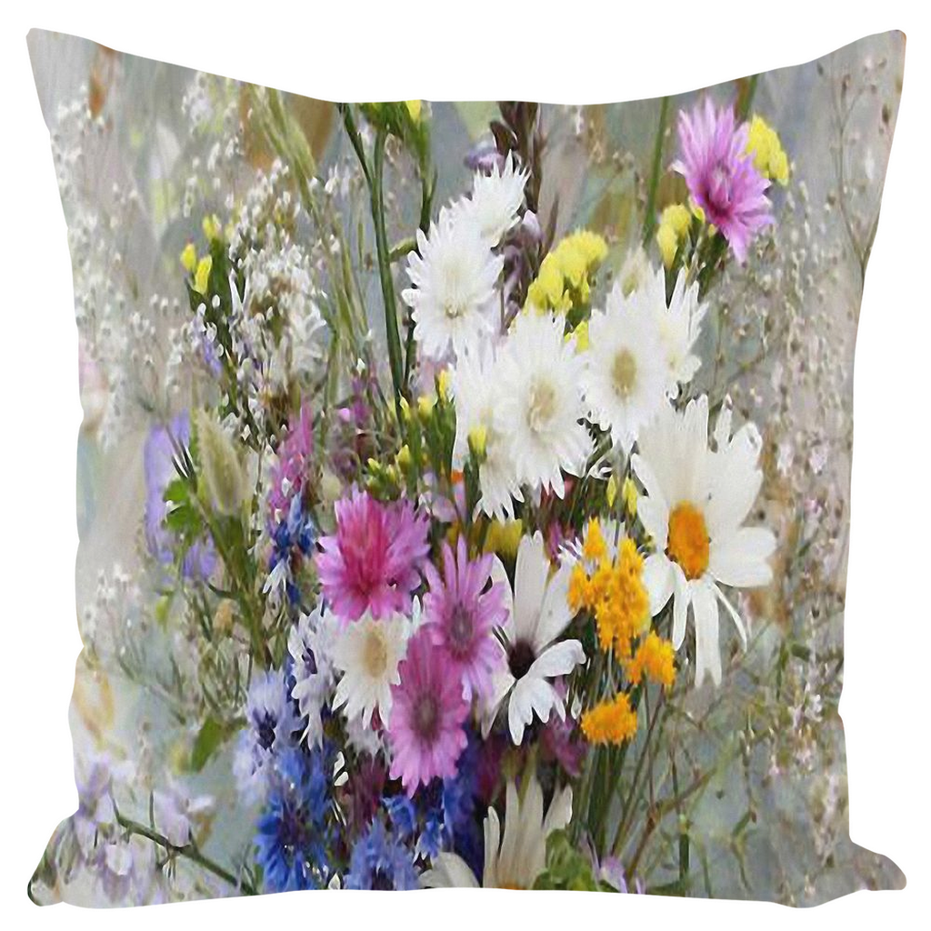 Big Mama Vintage floral print throw pillows & pillow covers, 2ft up to 3.4ft wide, Design 02