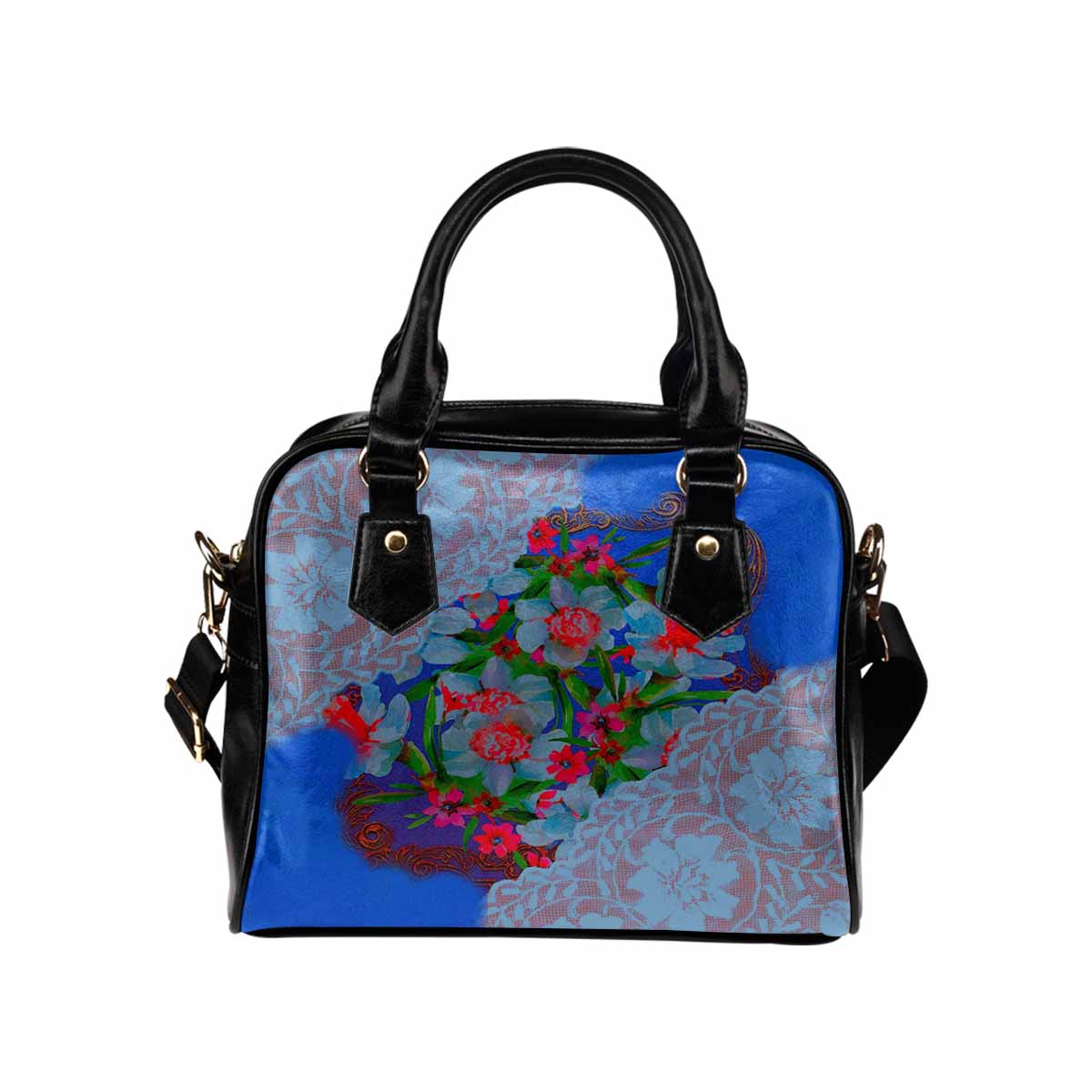 Victorian lace print, cute handbag, Mod 19163453, design 46