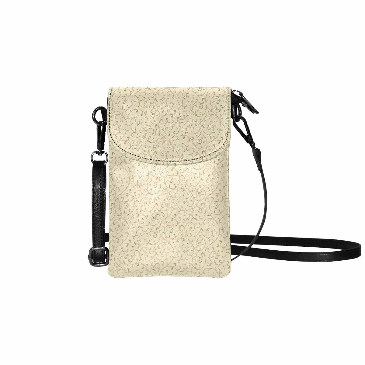 General Victorian cell phone purse, mobile purse, Design 07