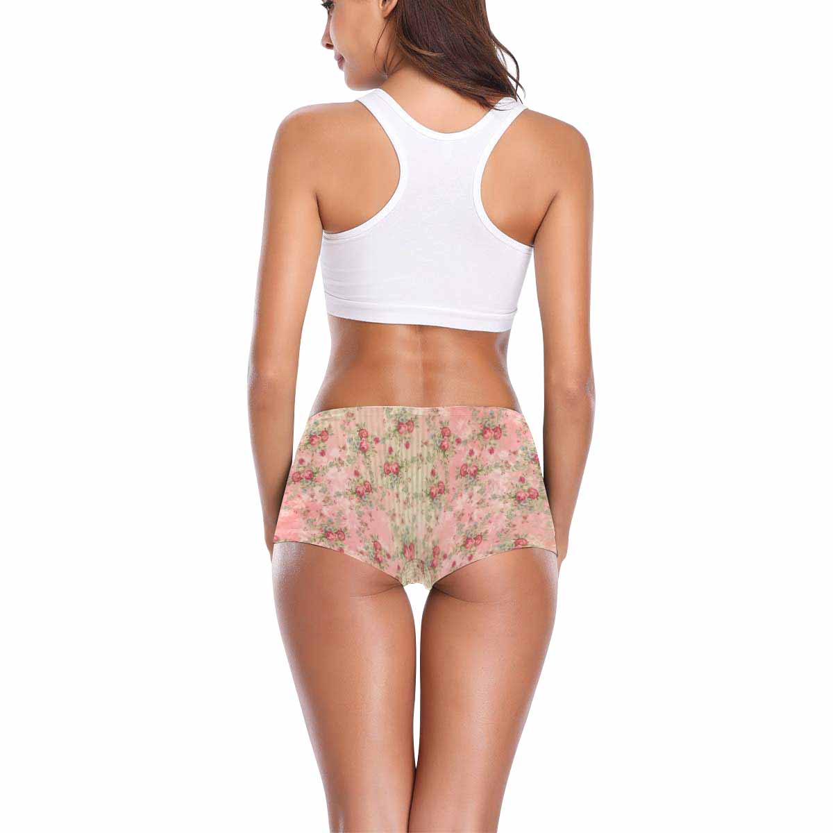 Floral 2, boyshorts, daisy dukes, pum pum shorts, panties, design 68