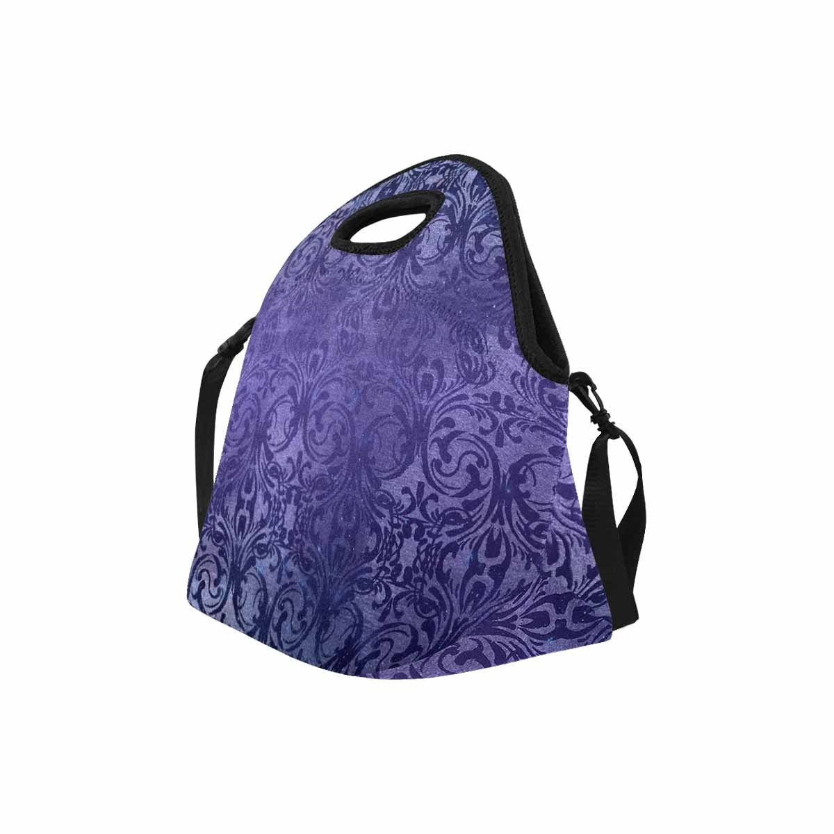 Antique general print, insulated lunch bag, design 16