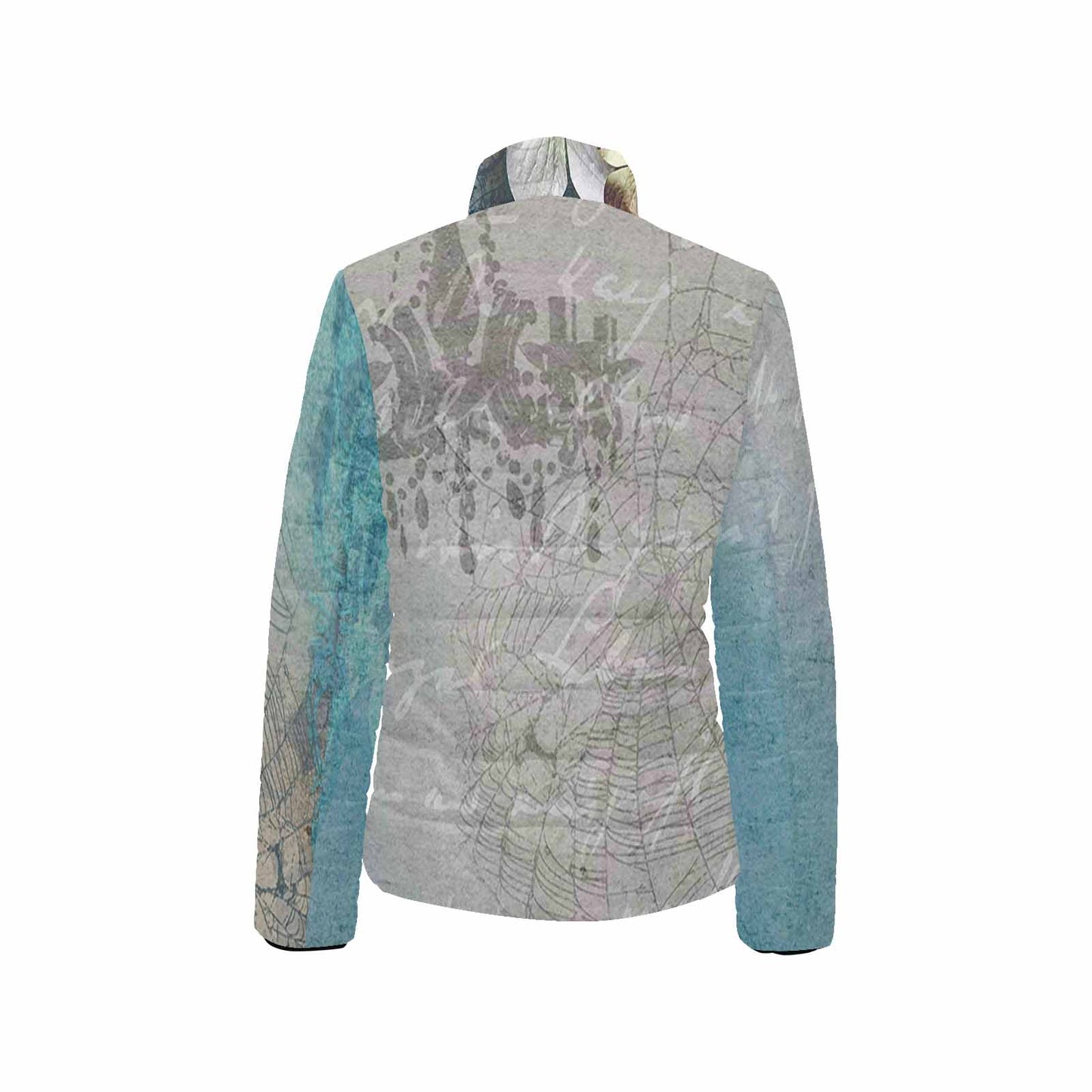 Antique general print quilted jacket, design 17