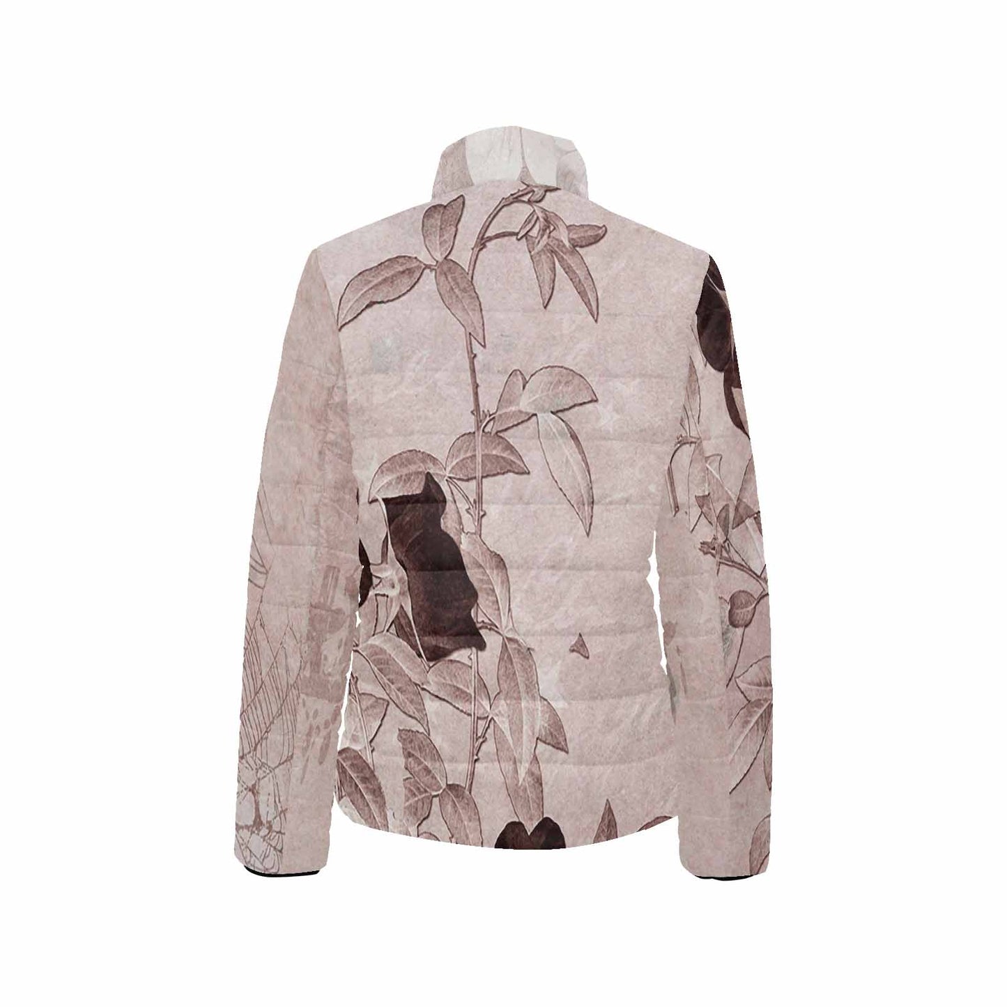Antique general print quilted jacket, design 14