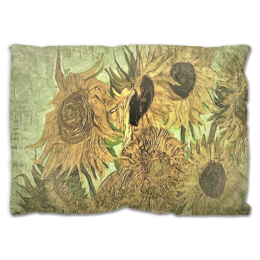 Vintage floral Outdoor Pillows, throw pillow, mildew resistance, various sizes, Design 48x