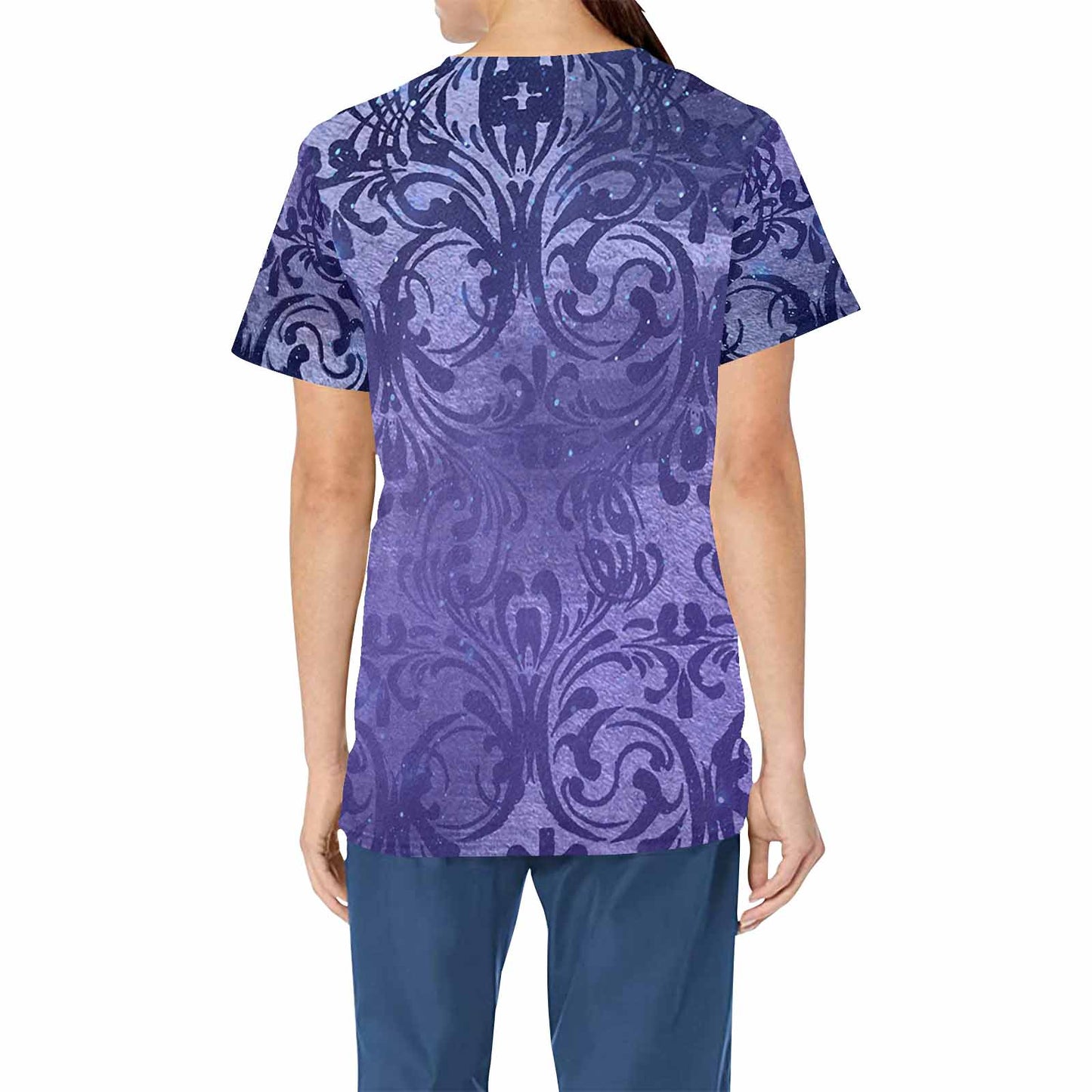 Antique general professional scrubs, nurses scrub, unisex, design 16