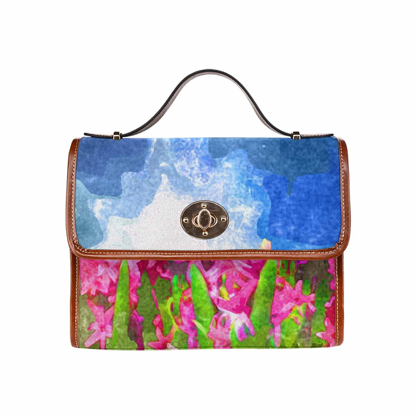 Water Color Floral Handbag Model 1695341 Design 083