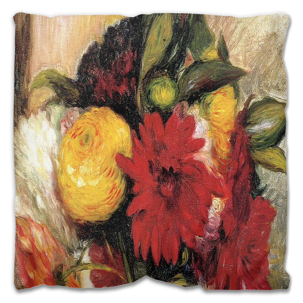 Vintage floral Outdoor Pillows, throw pillow, mildew resistance, various sizes, Design 25