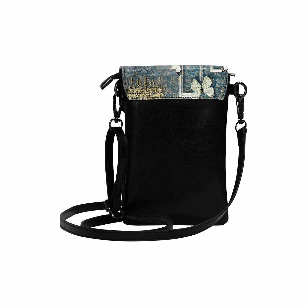 General Victorian cell phone purse, mobile purse, Design 10