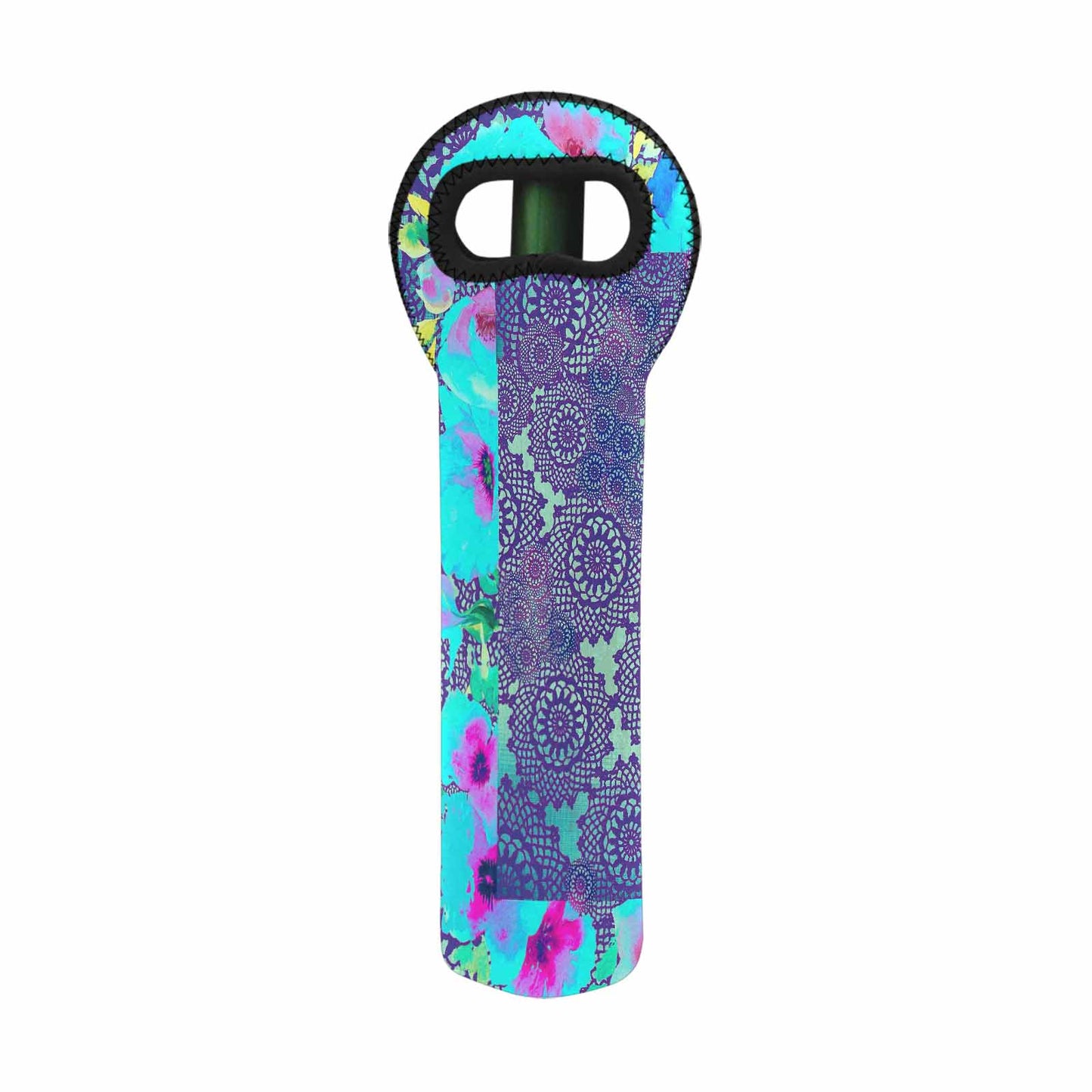 Victorian Lace 1 bottle wine bag, design 14