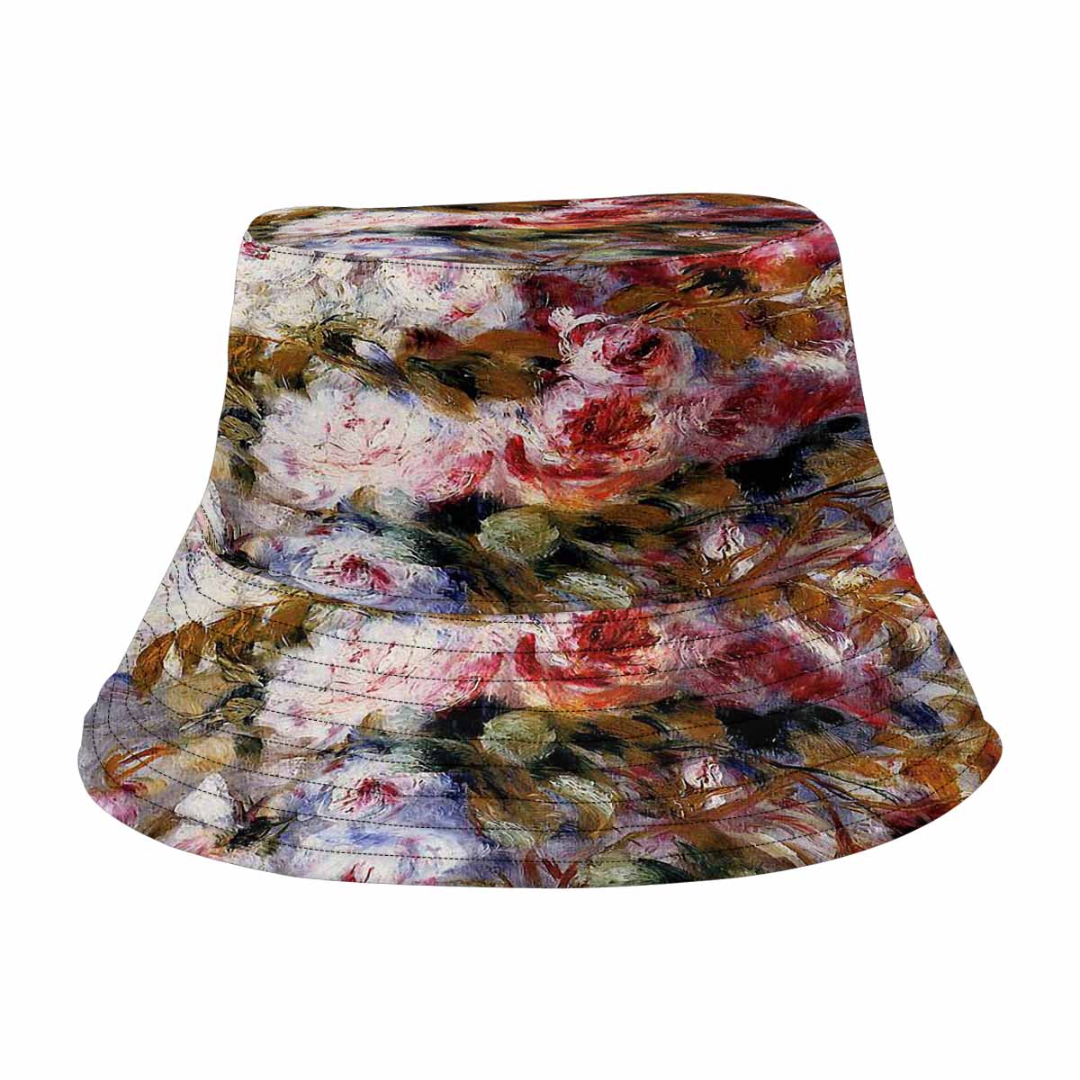 Vintage floral unisex bucket boonie Hat, outdoors hat, Design 12   Unisex Bucket Boonie Hat