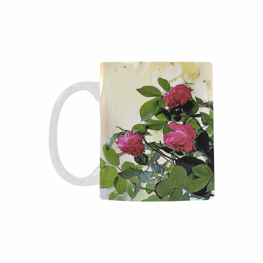 Vintage floral coffee mug or tea cup, Design 22