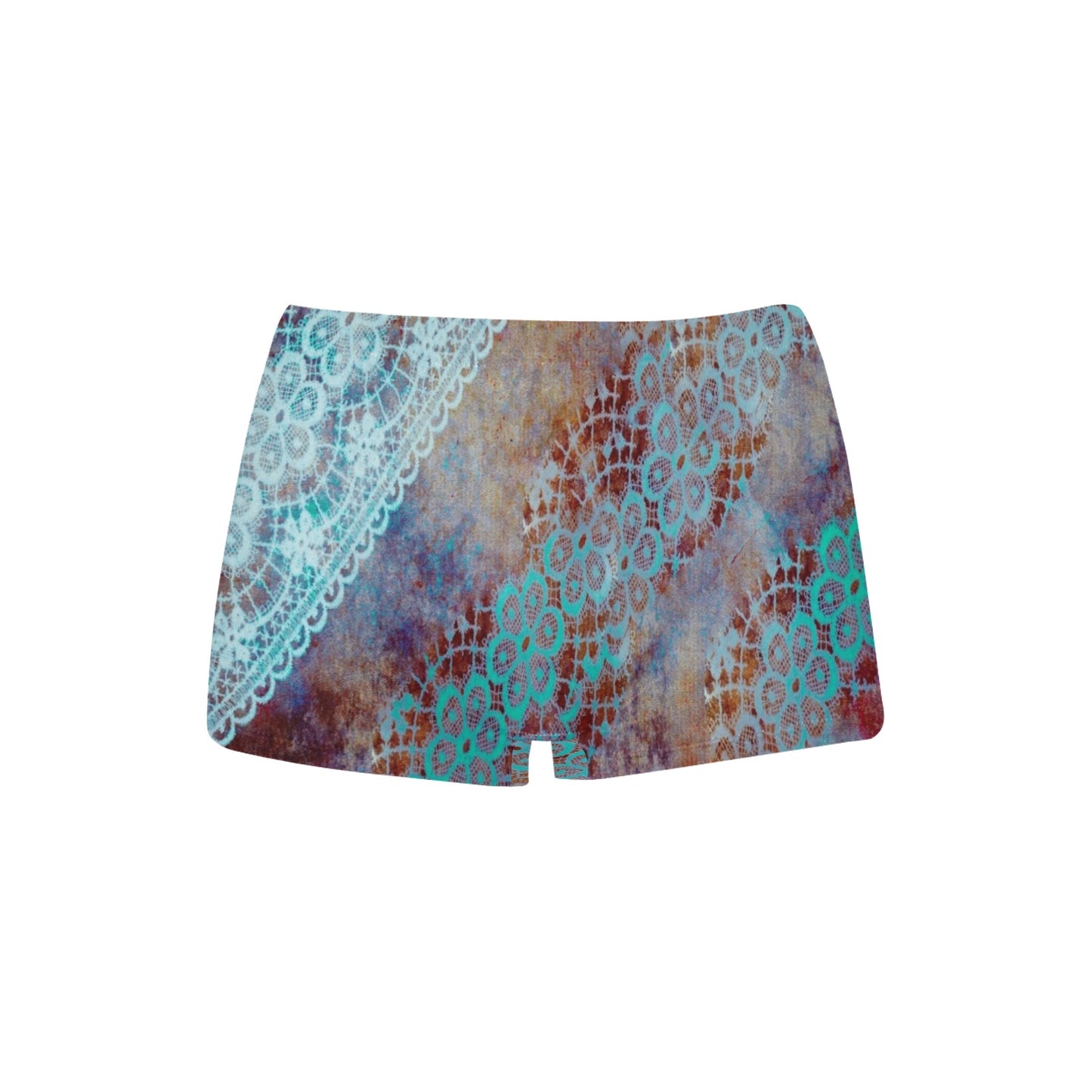 Printed Lace Boyshorts, daisy dukes, pum pum shorts, shortie shorts , design 37