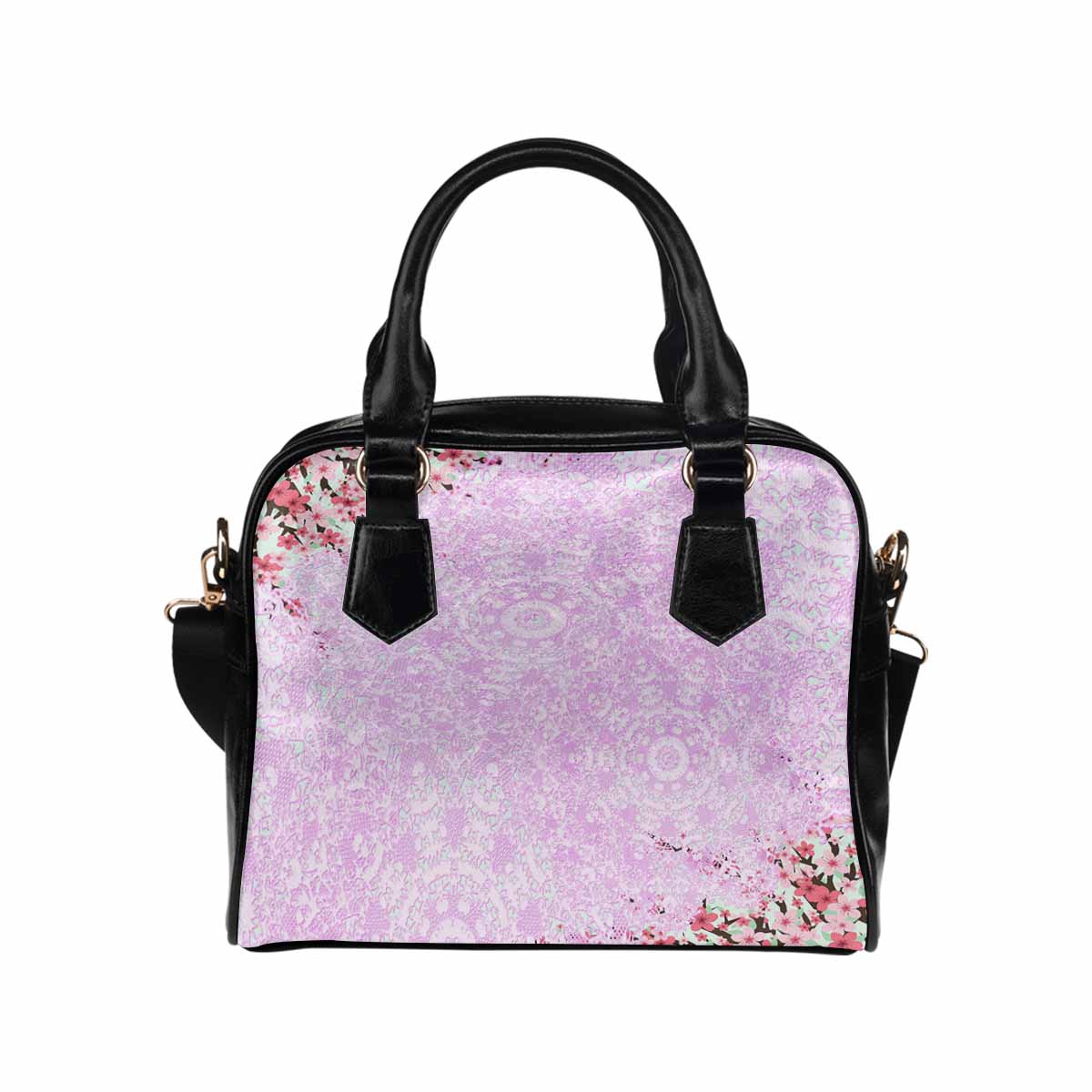 Victorian lace print, cute handbag, Mod 19163453, design 09