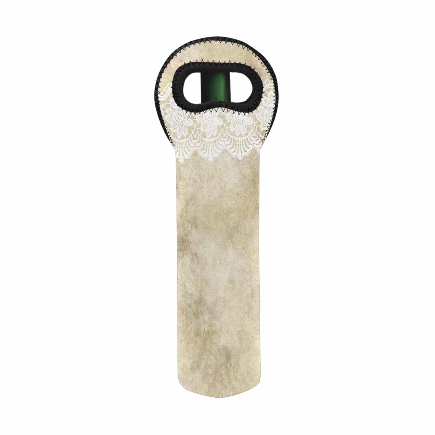 Victorian Lace 1 bottle wine bag, design 28