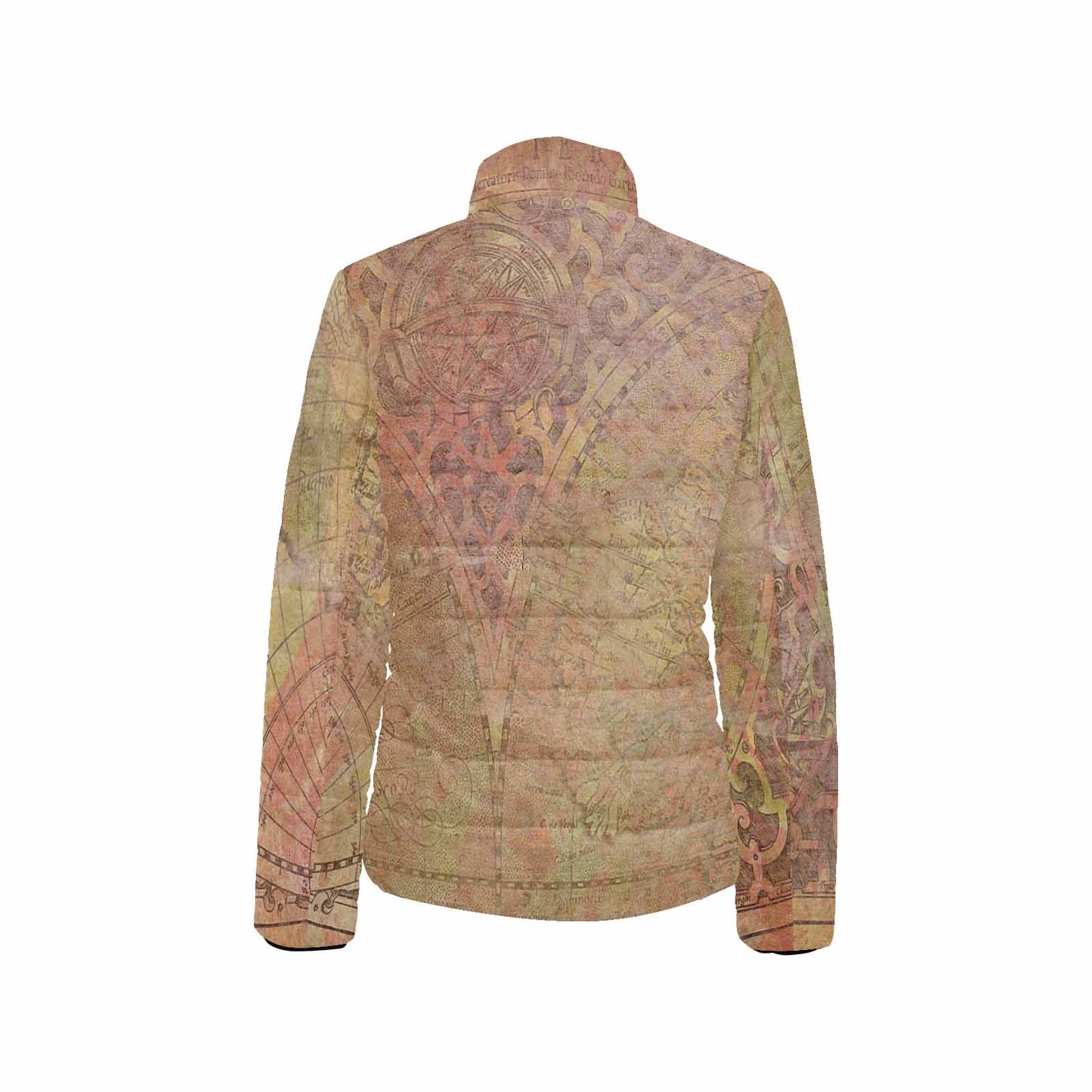 Antique general print quilted jacket, design 62