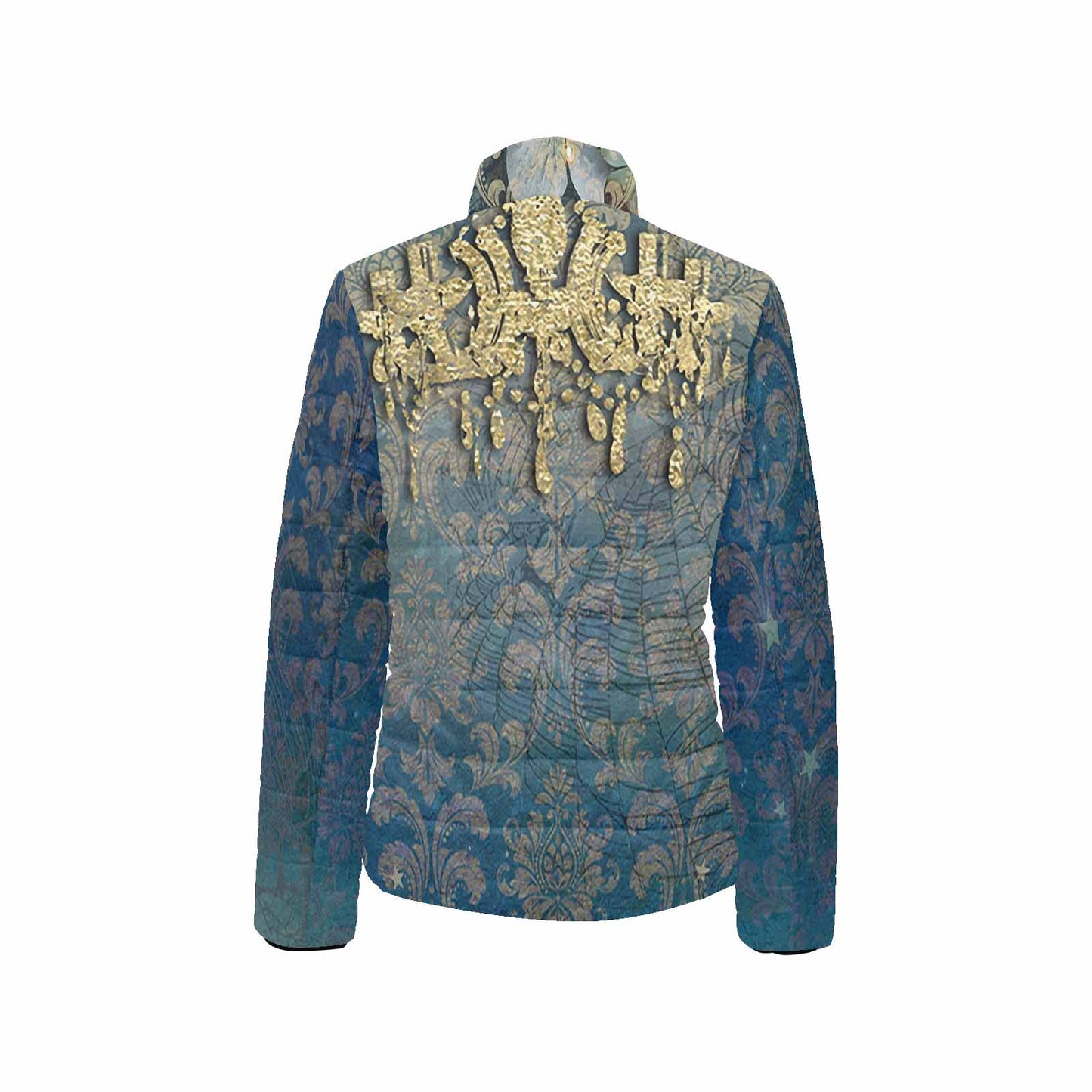 Antique general print quilted jacket, design 10