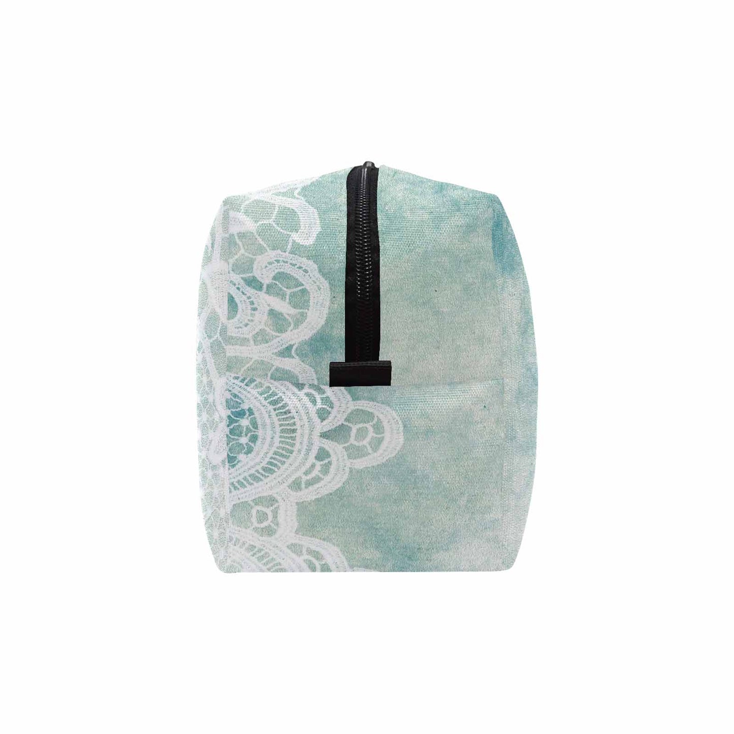 Victorian lace print toiletry comestic bag, design 41