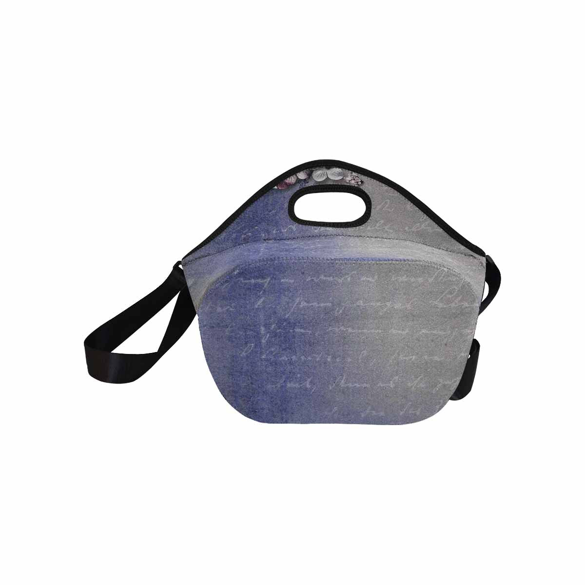 Antique general print, insulated lunch bag, design 11