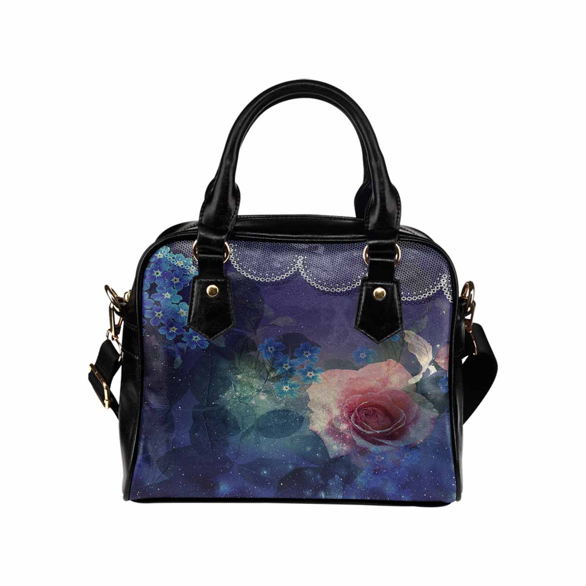 Victorian lace print, cute handbag, Mod 19163453, design 02