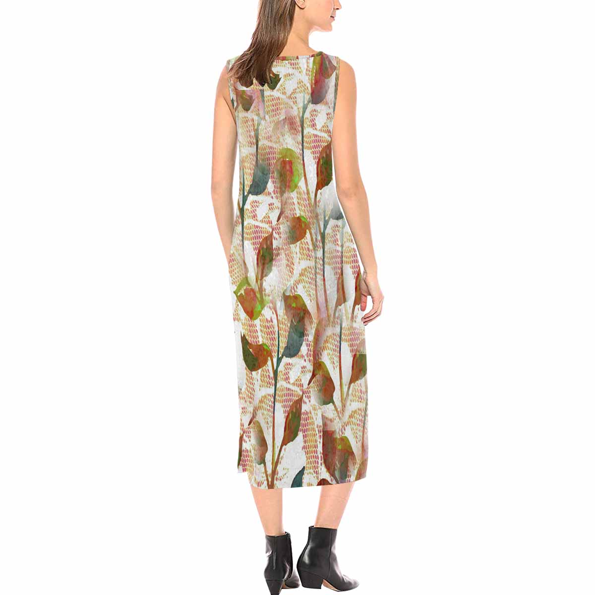 Victorian lace chic long dress, Design 52