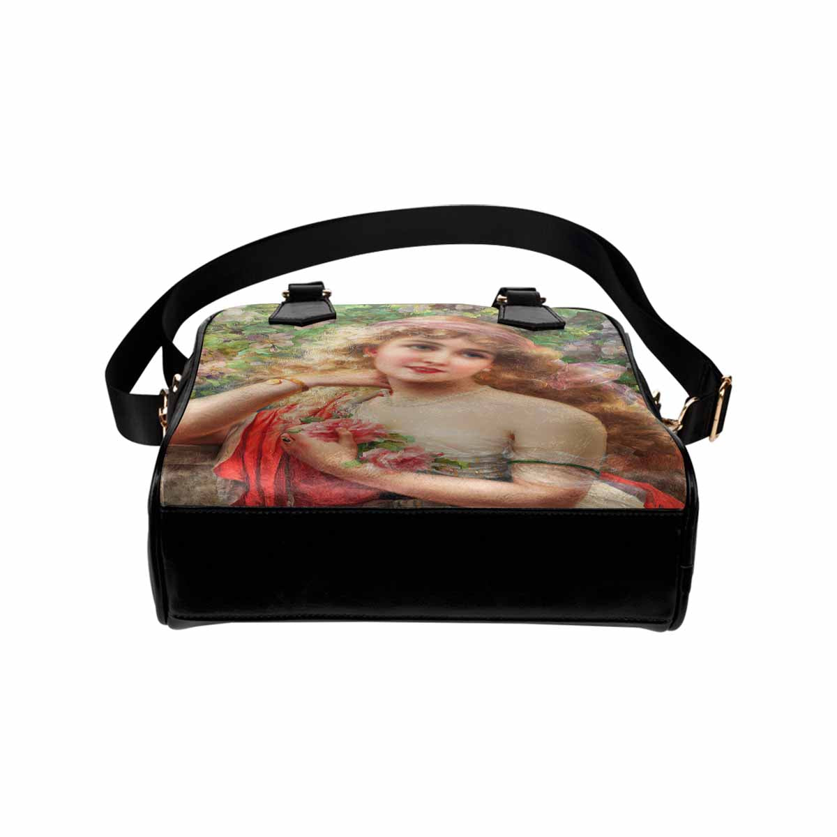 Victorian Lady design handbag, Mod 19163453, Young Lady With Roses