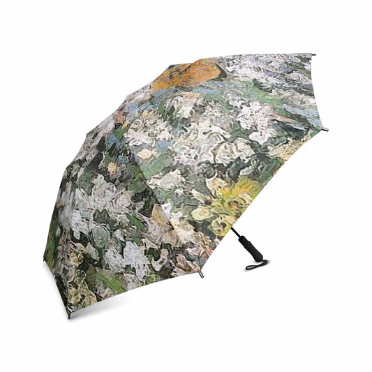 Victorian floral UMBRELLA, Mod U05, Design 07
