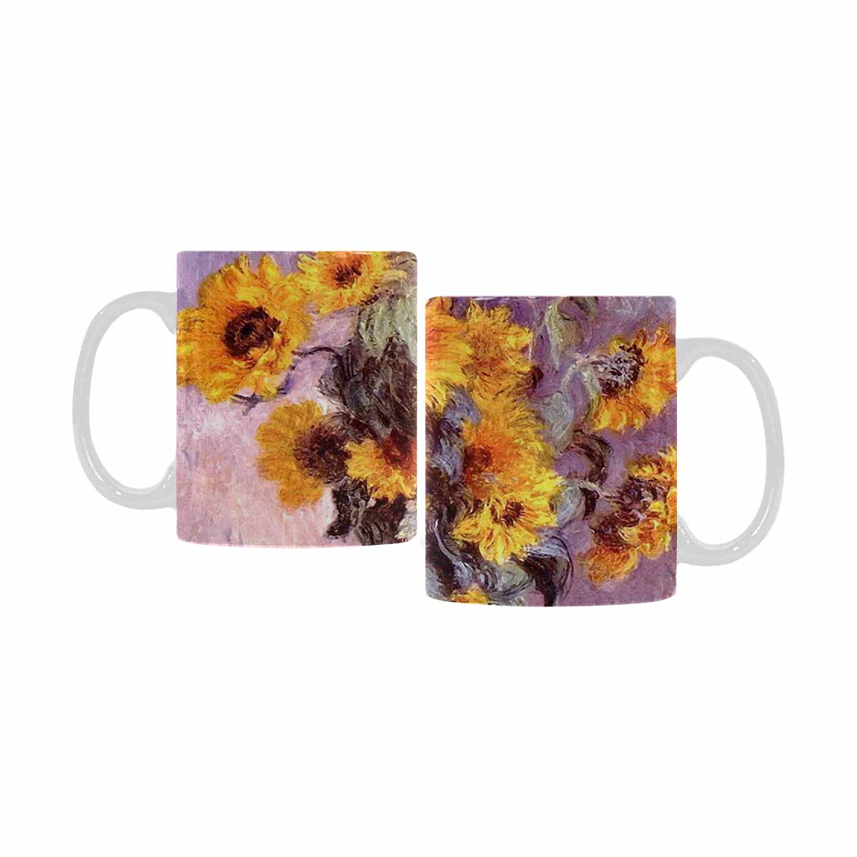 Vintage floral coffee mug or tea cup, Design 49