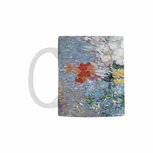 Vintage floral coffee mug or tea cup, Design 41