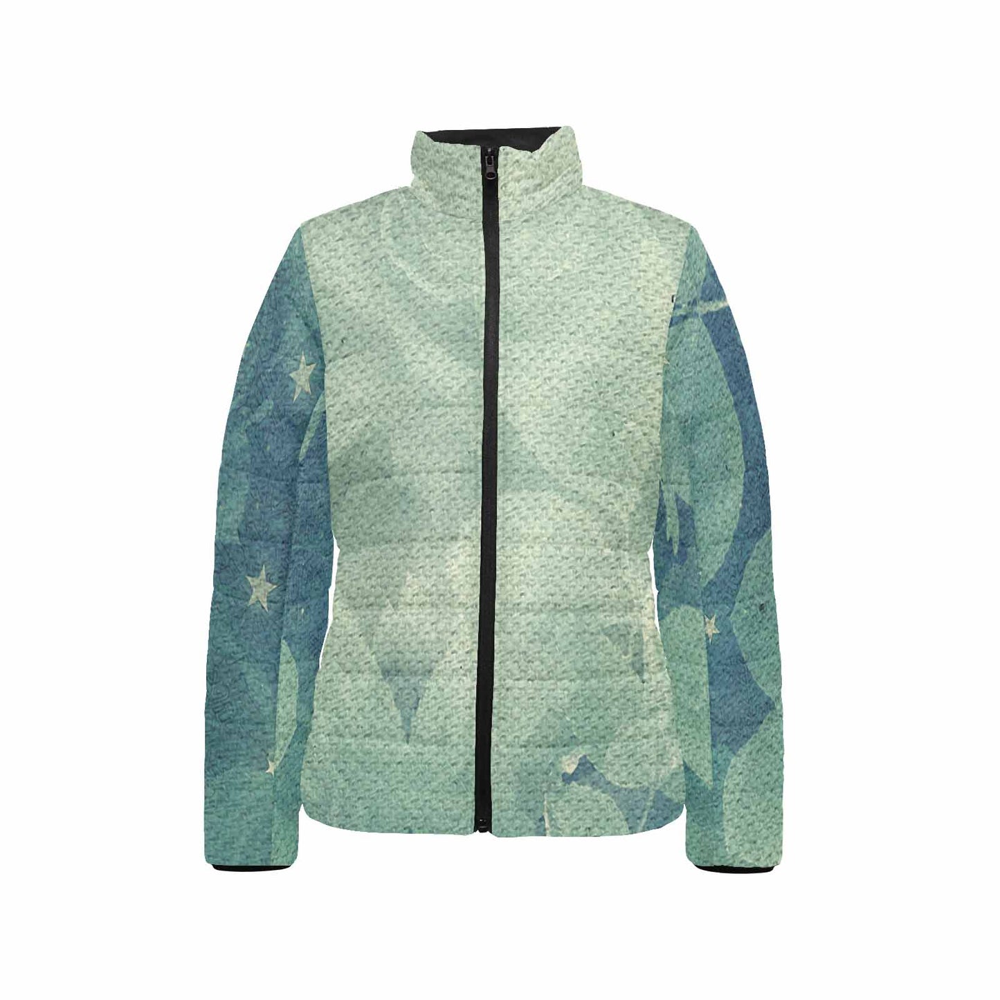 Antique general print quilted jacket, design 53