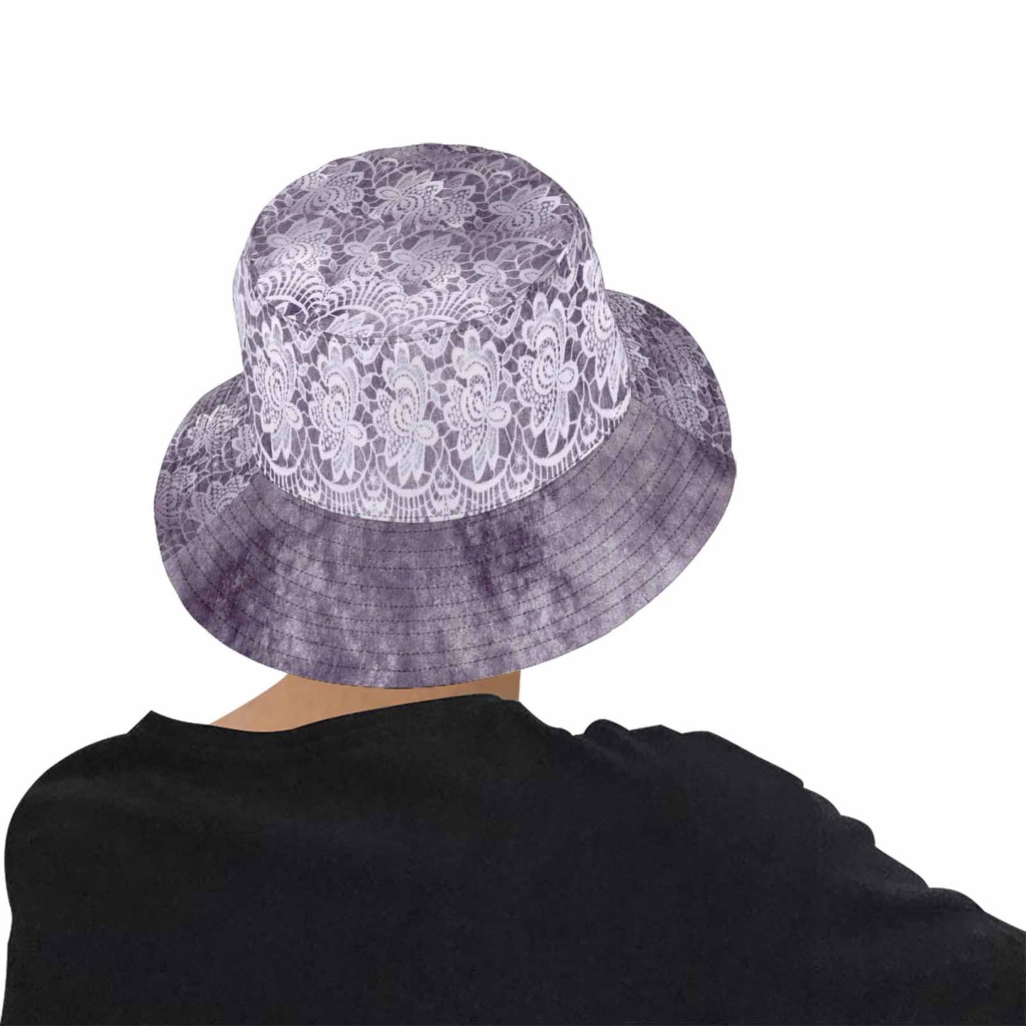 Victorian lace Bucket Hat, outdoors hat, design 39