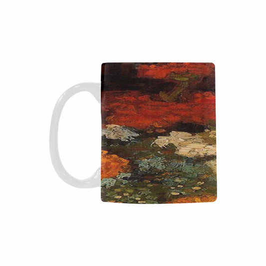 Vintage floral coffee mug or tea cup, Design 31