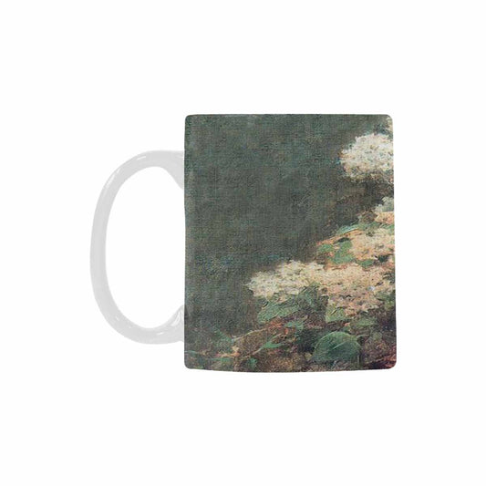 Vintage floral coffee mug or tea cup, Design 34