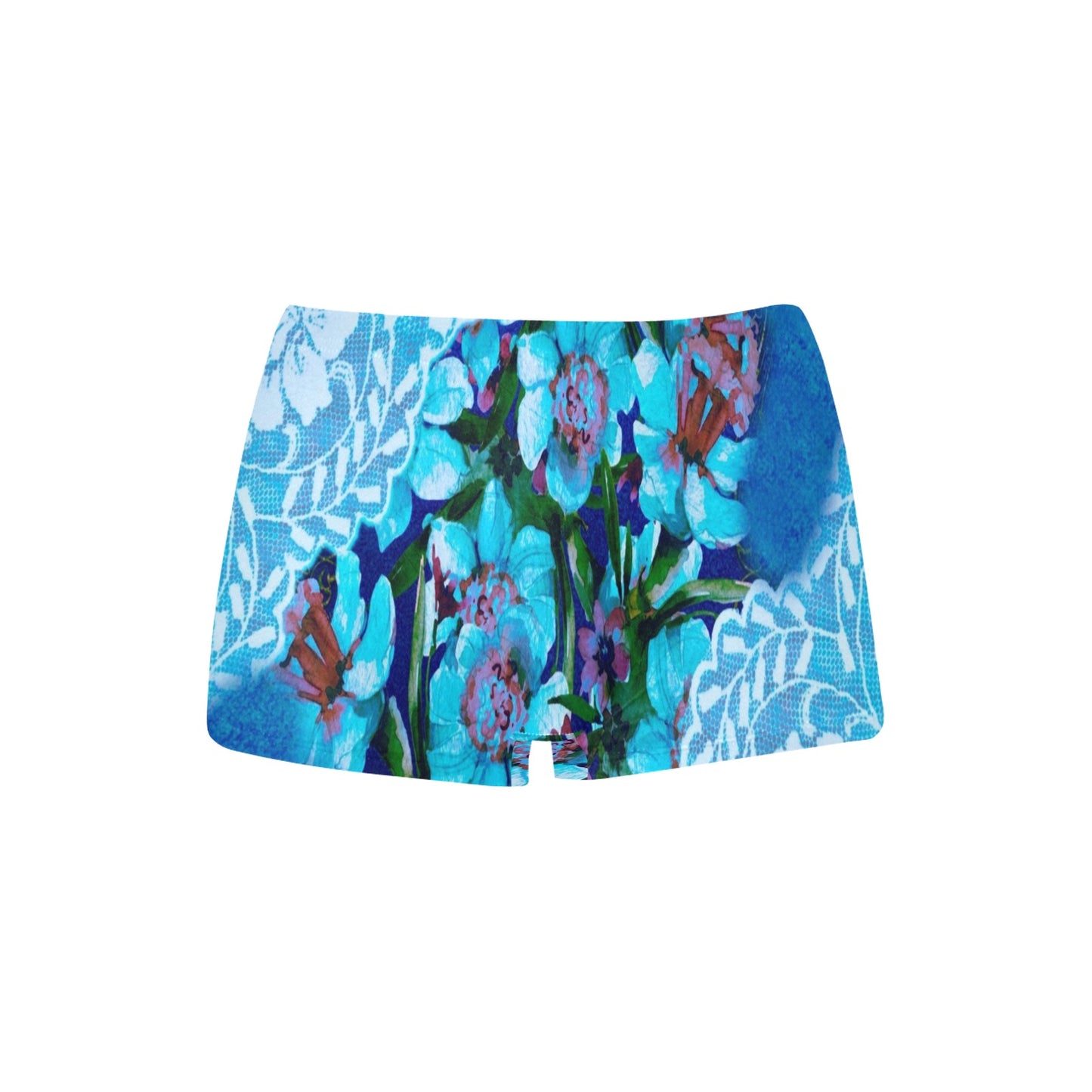 Printed Lace Boyshorts, daisy dukes, pum pum shorts, shortie shorts , design 49