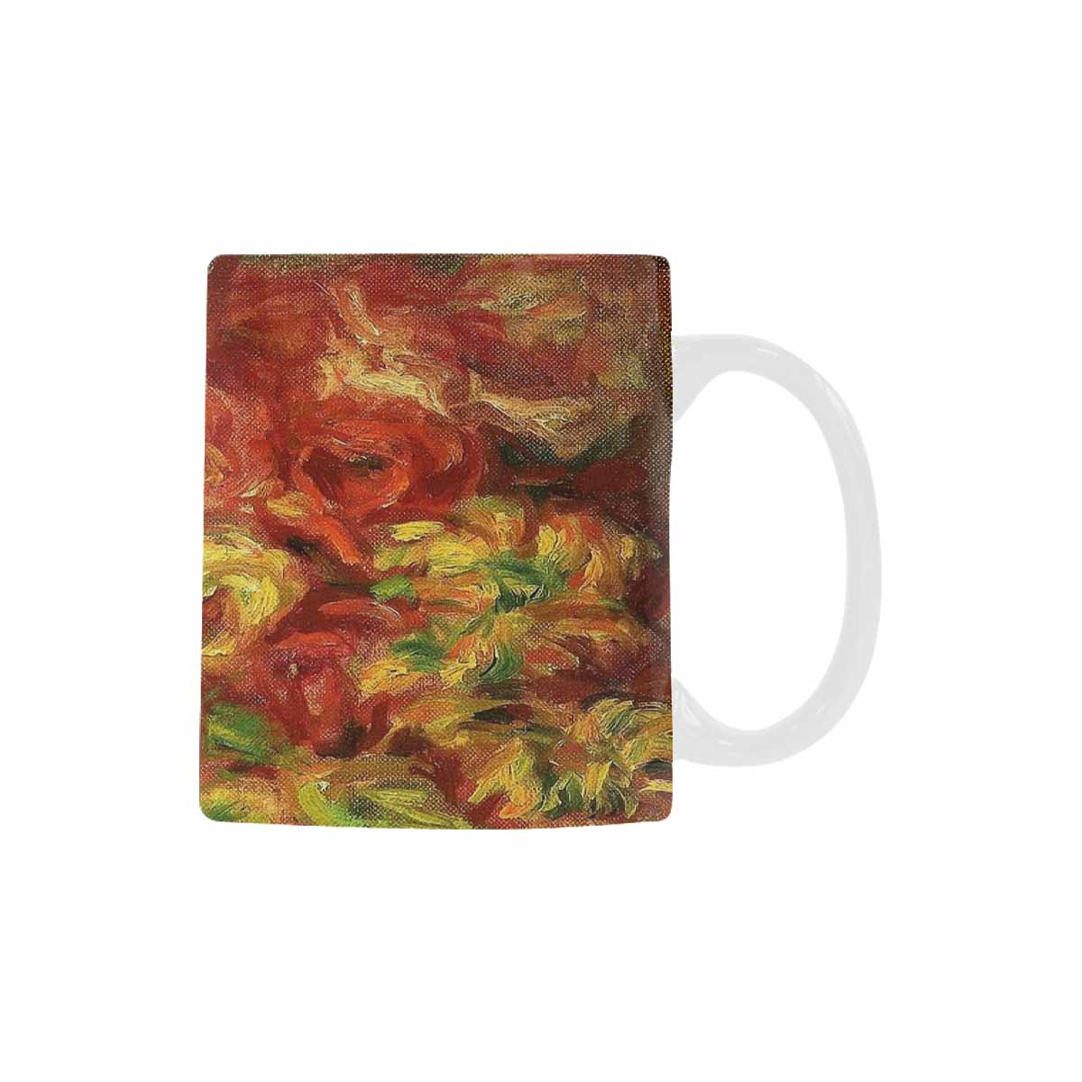 Vintage floral coffee mug or tea cup, Design 18