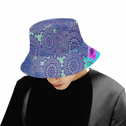 Victorian lace Bucket Hat, outdoors hat, design 14
