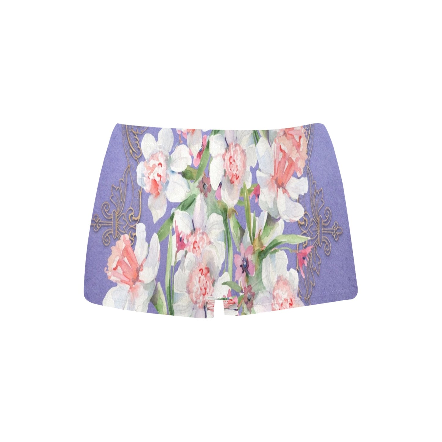 Printed Lace Boyshorts, daisy dukes, pum pum shorts, shortie shorts , design 47