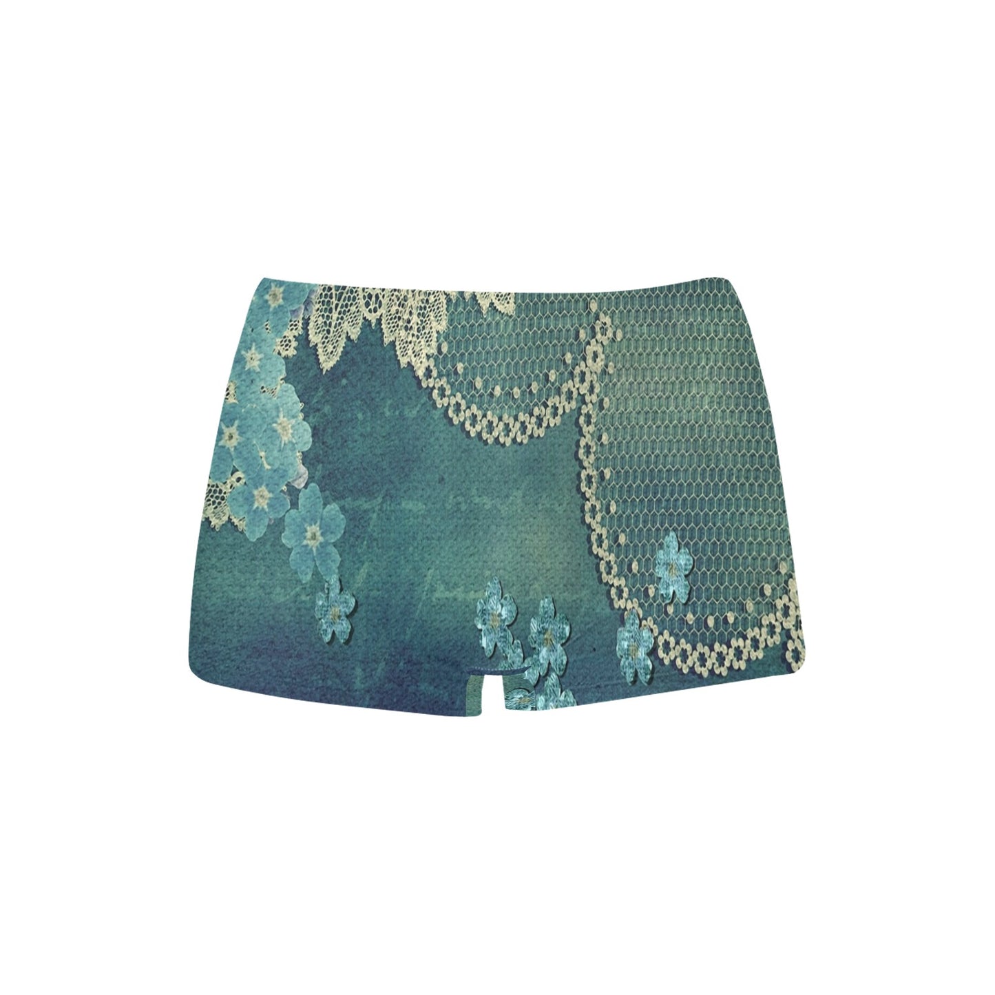 Printed Lace Boyshorts, daisy dukes, pum pum shorts, shortie shorts , design 04