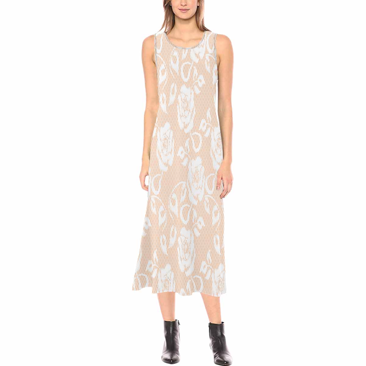 Victorian lace chic long dress, Design 16