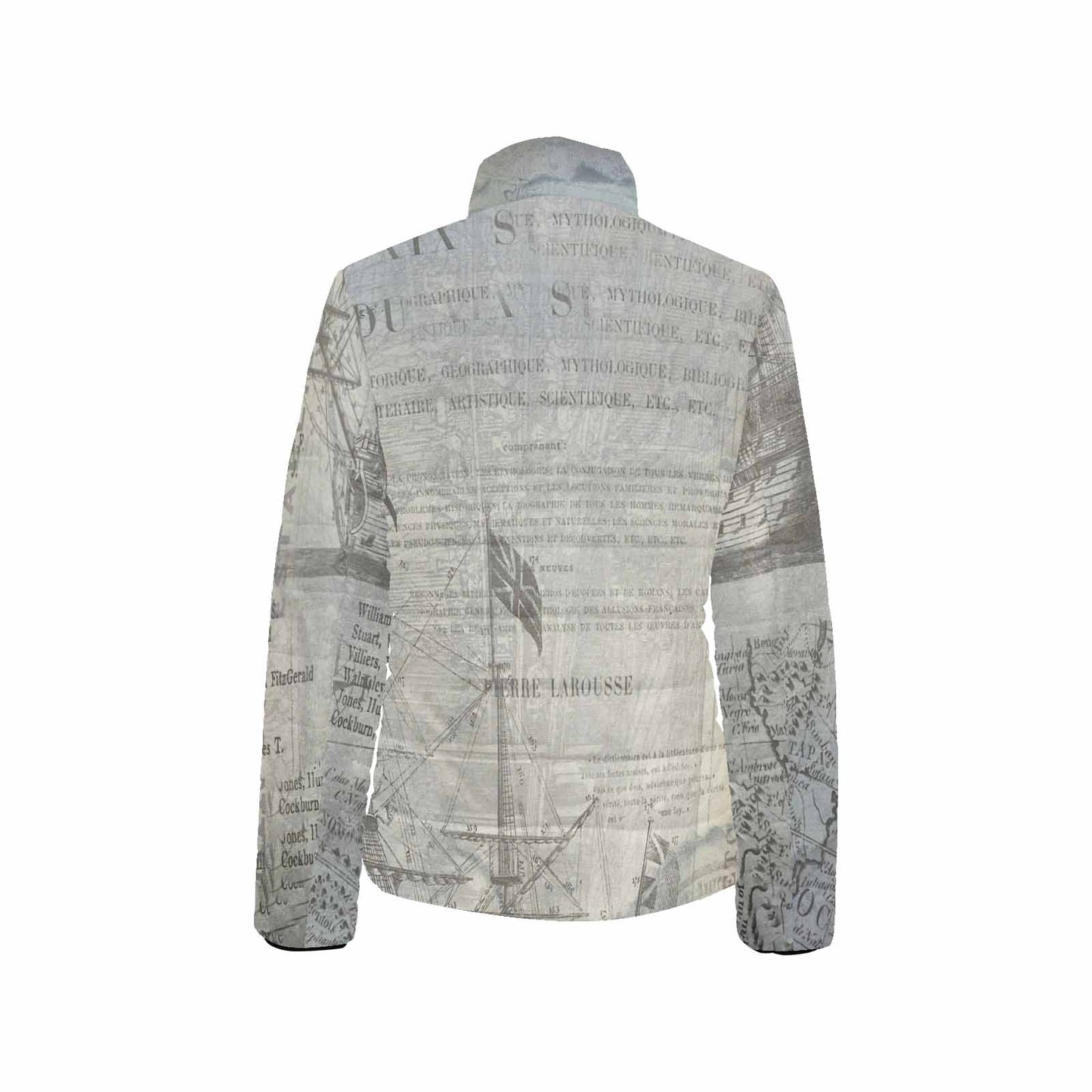 Antique general print quilted jacket, design 33