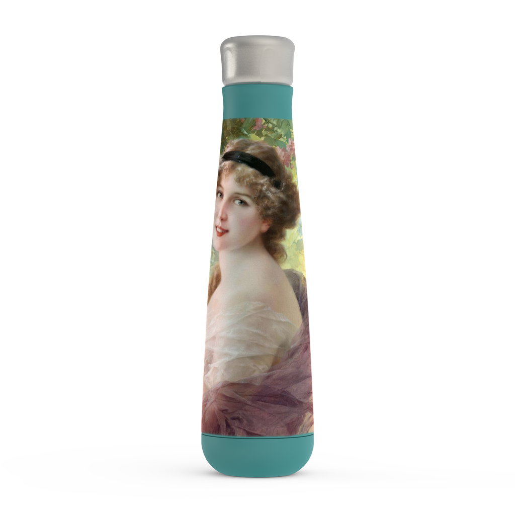 Stainless steel water bottle, Peristyle, Various colors, Her most precious