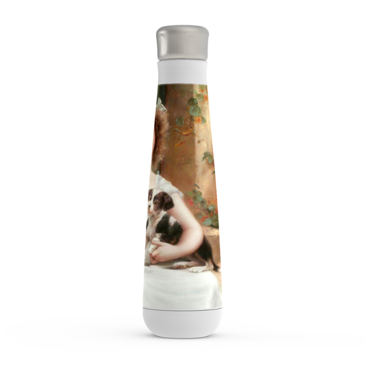 Stainless steel water bottle, Peristyle, Various colors, Waiting for the Vet