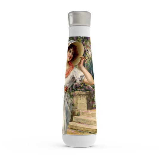 Stainless steel water bottle, Peristyle, Various colors, THE FLOWER GARDEN