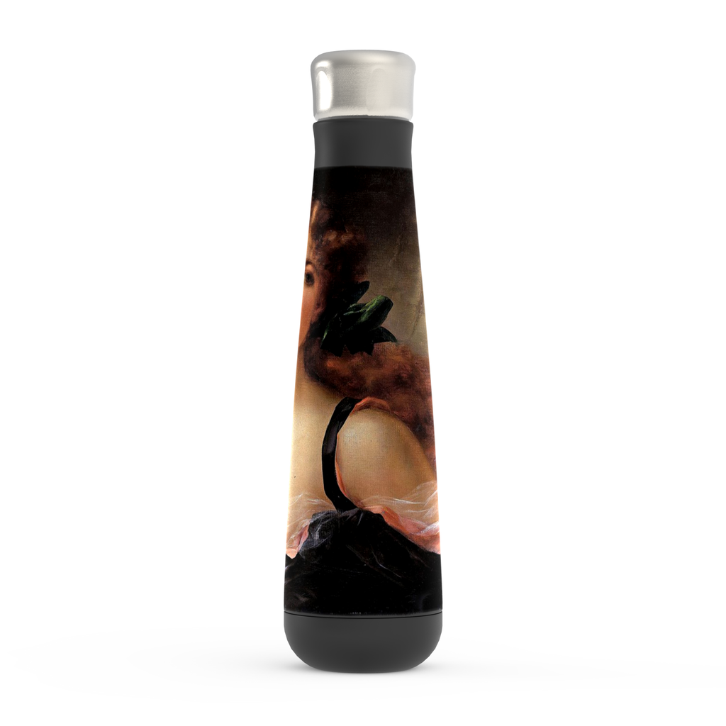 Stainless steel water bottle, Peristyle, Various colors, Portrait of a Young Girl