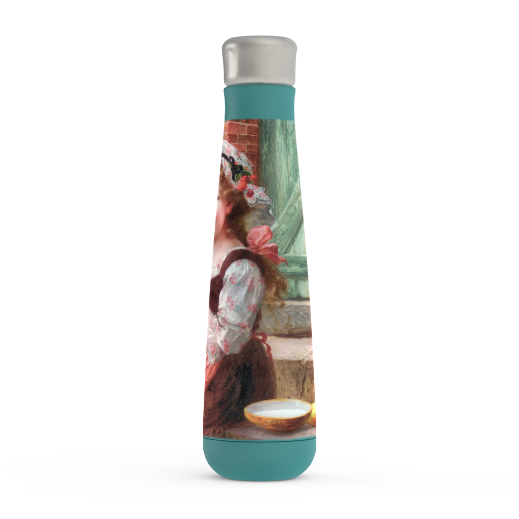 Stainless steel water bottle, Peristyle, Various colors, The Little Kittens